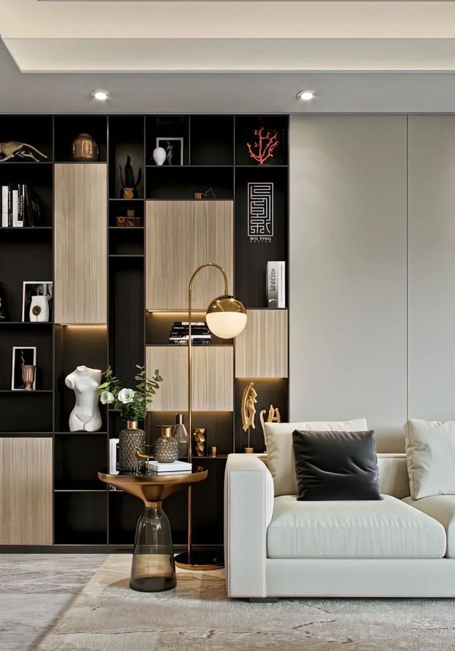 Kaiyun中国：层次错落组合的柜子设计效果点亮空间视觉