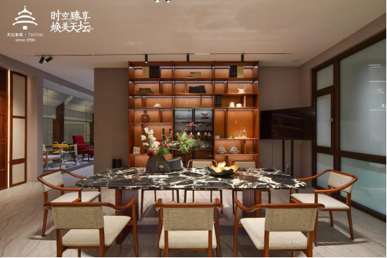 Kaiyun中国：天坛家具产品设计店态模型创新发布以旧换新亮相天津家博会(图4)