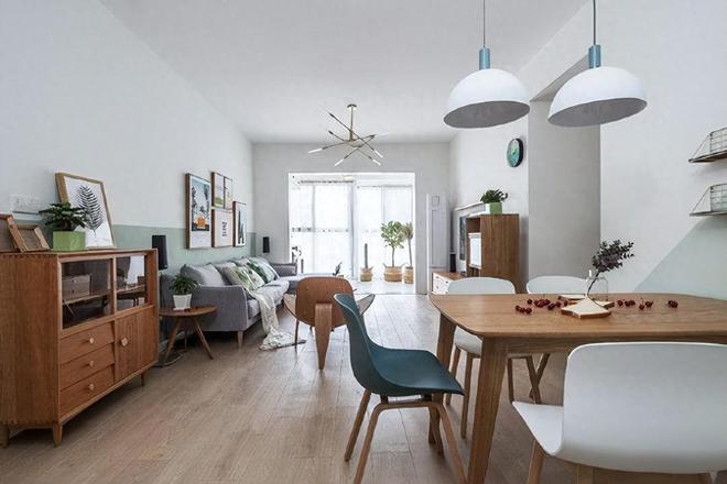 开云网站：原木风的两居室采光超好入户就被迷住了