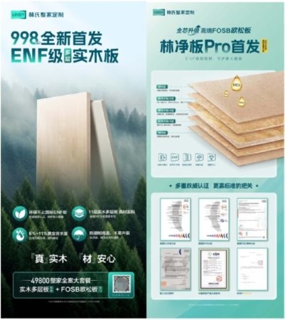 开云网站：林氏木业整家定制升级两大基材紧跟市场趋势