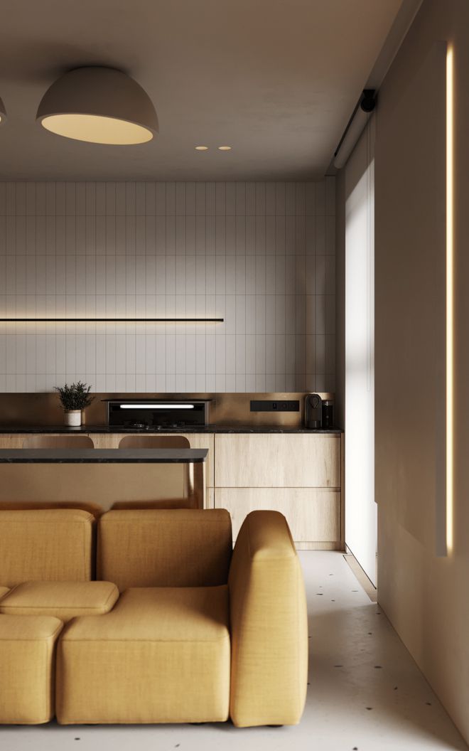 Kaiyun中国：卧室不设门一居室这样设计更大气！(图6)