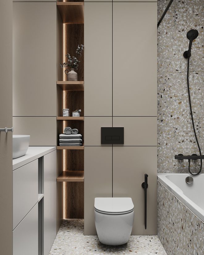 Kaiyun中国：40㎡一居室用电视墙做隔断空间显大又有层次(图16)