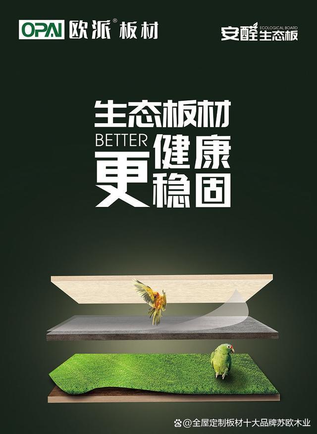 Kaiyun中国：做全屋定制什么板材更环保？有好的板材品牌推荐吗(图3)