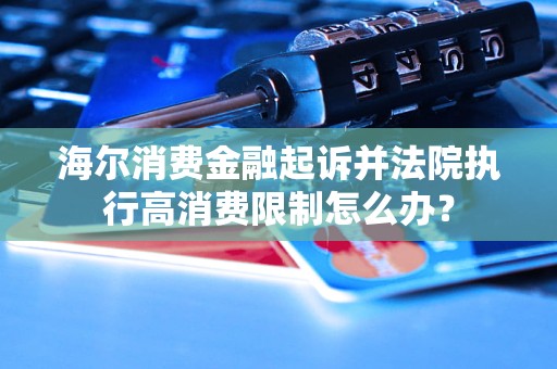 开云网站：海尔消费金融起诉并法院执行高消费限制怎么办？