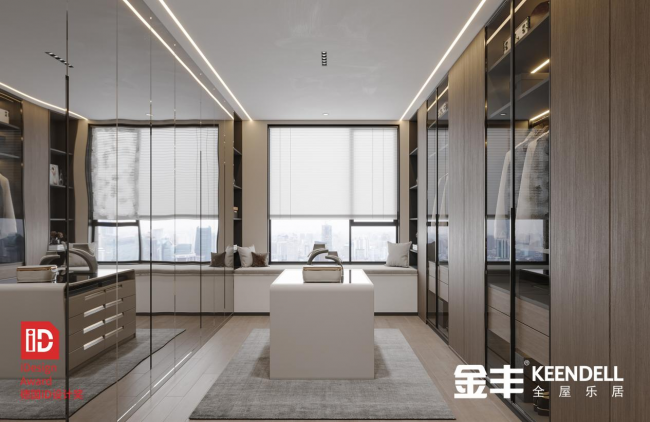 Kaiyun中国：金丰木门打造高端全屋定制解决方案展现一体化家居魅力(图2)