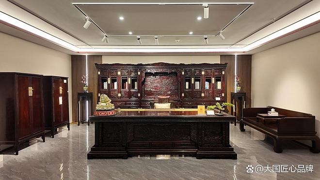 Kaiyun中国：红木整装十大品牌精选：融汇东方匠心诠释现代中式生活美学！(图4)