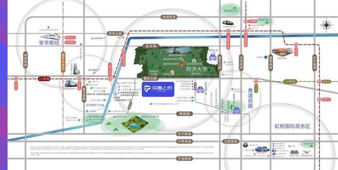 Kaiyun中国：⚡好房热搜@深嘉上府售楼处：嘉定深嘉上府圈层高端且配套成熟(图21)