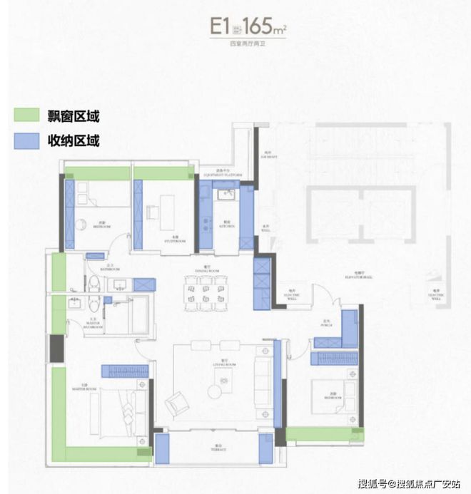 开云网站：中环置地中心望云-中环置地中心望云(上海)2025首页网站-户型图(图18)