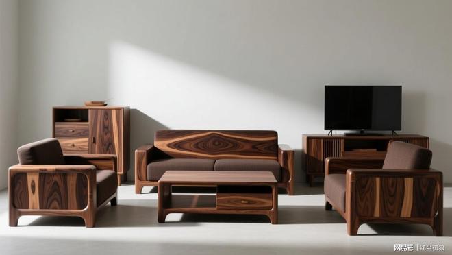 开云网站：黑胡桃木家具品牌推荐：源氏木语领衔演绎高端实木生活美学新篇