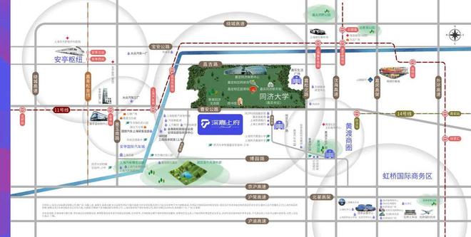 Kaiyun中国：通告深业深嘉上府售楼处发布：深嘉上府AI热搜购房首选(图14)